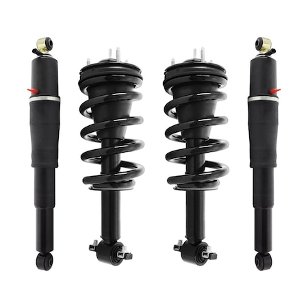 Unity 4-16-115100-14-510900 Front and Rear Complete Strut Assembly Kit 4-16-115100-14-510900